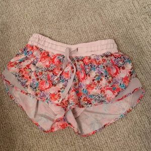 Lululemon Floral Shorts
